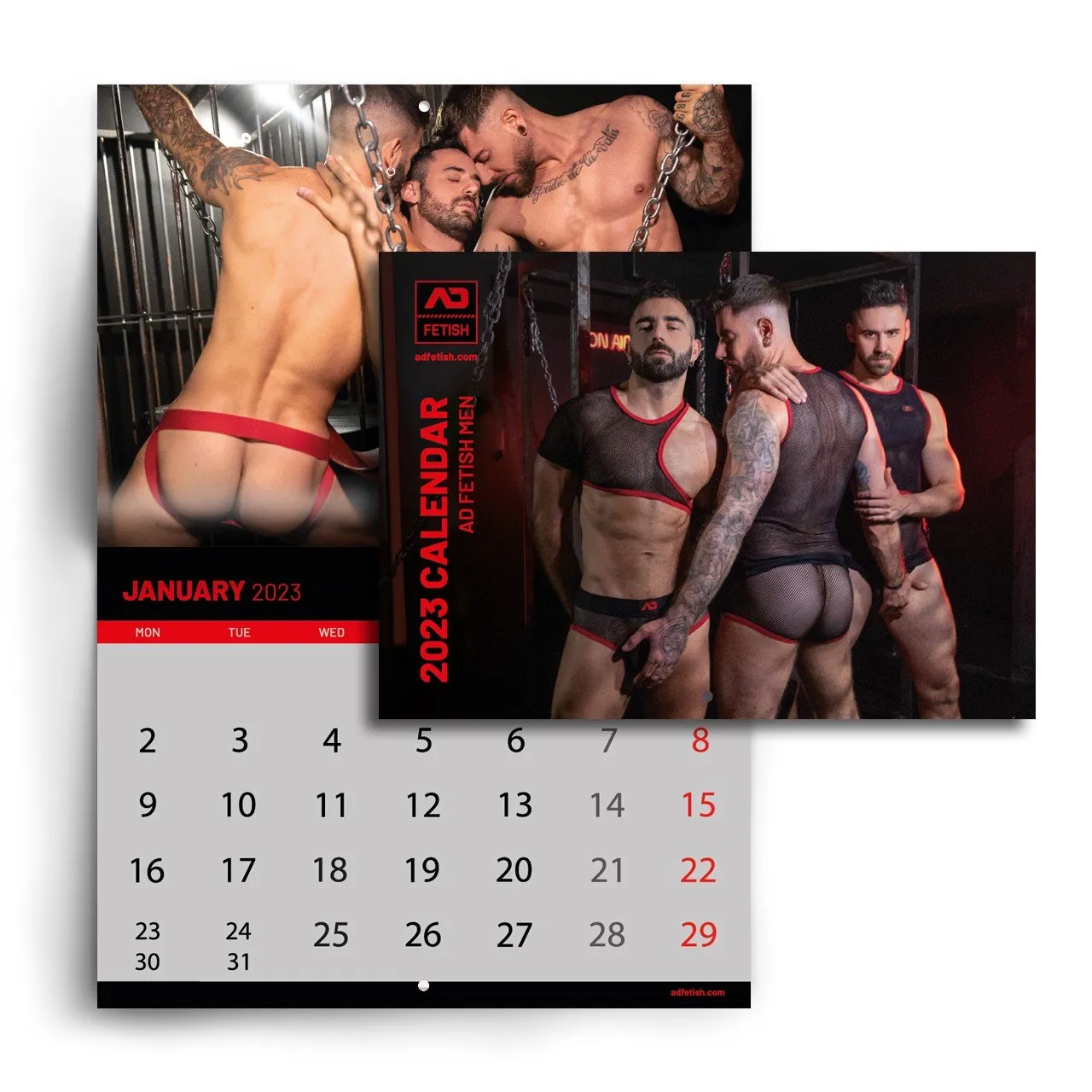 AD Fétish - Calendrier 2023 - ADDICTED : vente accessoires pour hom...