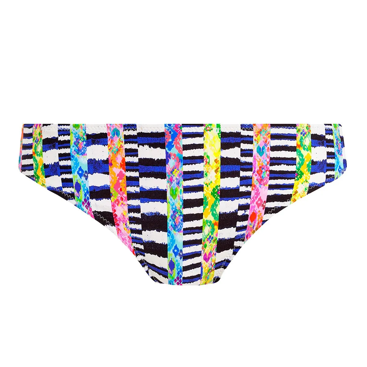 Bas de maillot de bain coloré Electro rave multi Freya swim