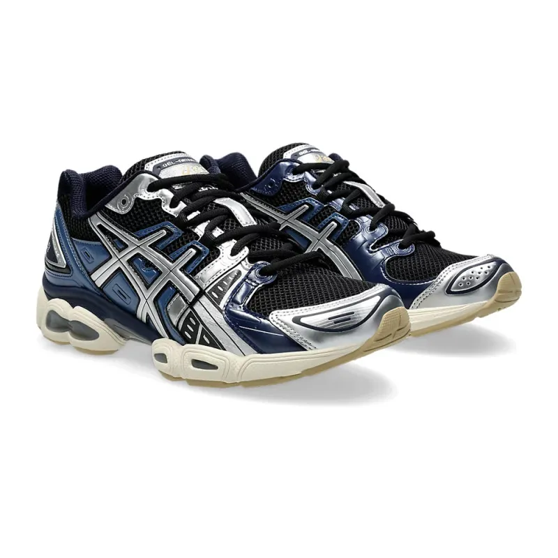 BASKETS ASICS GEL-NIMBUS™ 9 BLEUES ET ARGENTÉES