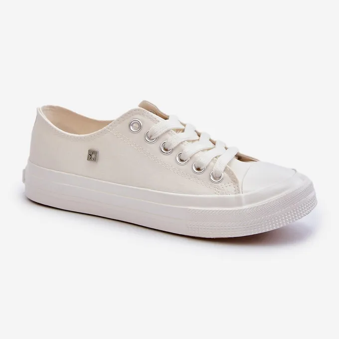 Baskets classiques pour femmes Big Star NN274285 blanc blanche