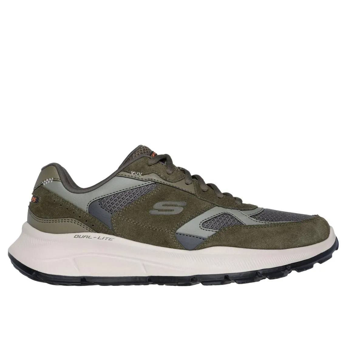 Baskets homme EQUALIZER 5.0 - RONDOR olive en cuir | 3 Suisses