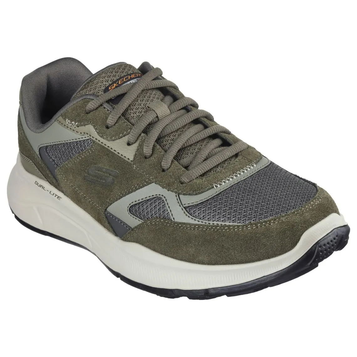 Baskets homme EQUALIZER 5.0 - RONDOR olive en cuir | 3 Suisses