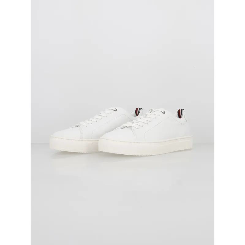 Baskets premium cupsole blanc homme - Tommy Hilfiger | wimod