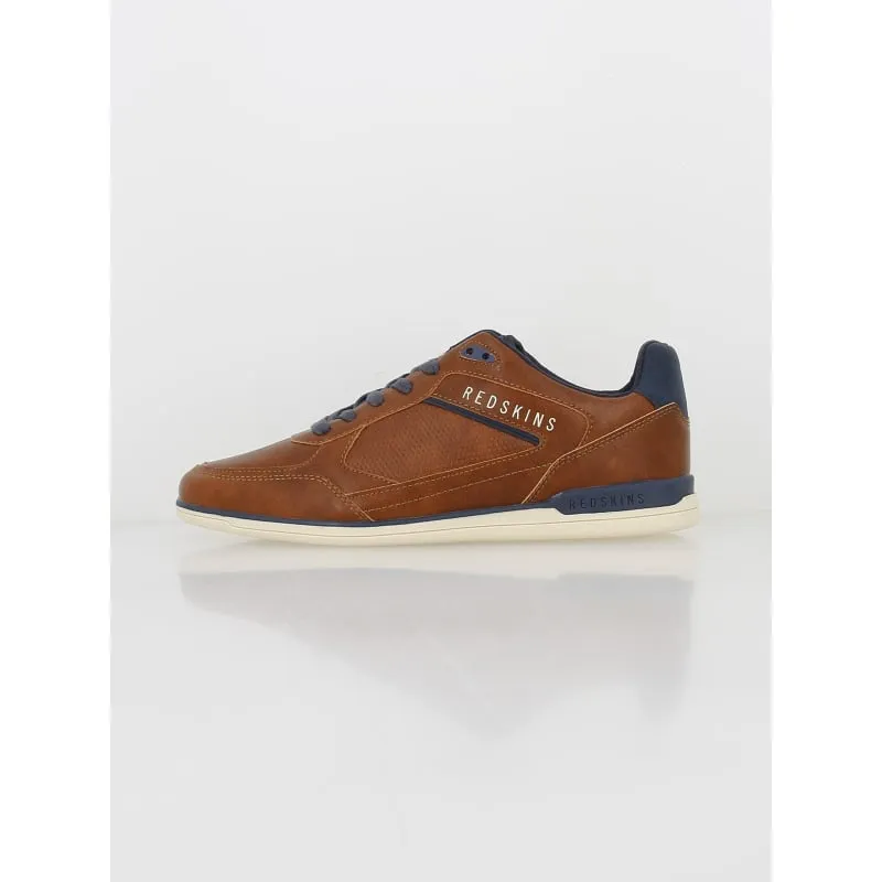 Baskets simili-cuir loisir aurore marron homme - Redskins | wimod