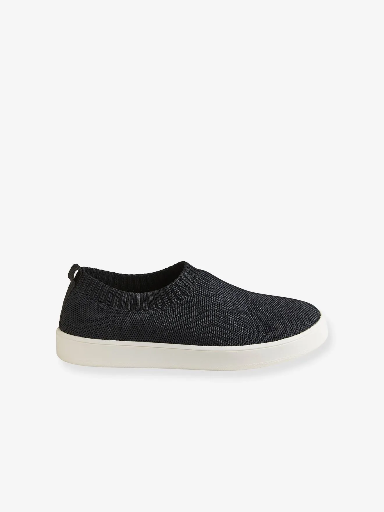 Baskets slip-on fille éco-responsables noir - Vertbaudet