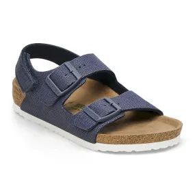 Birkenstock Milano HL Rivet Logo Kids Textile - Sandales enfant | Hardloop