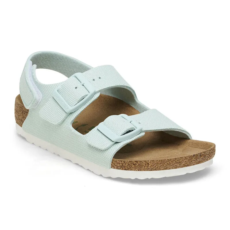 Birkenstock Milano HL Rivet Logo Kids Textile - Sandales enfant | Hardloop