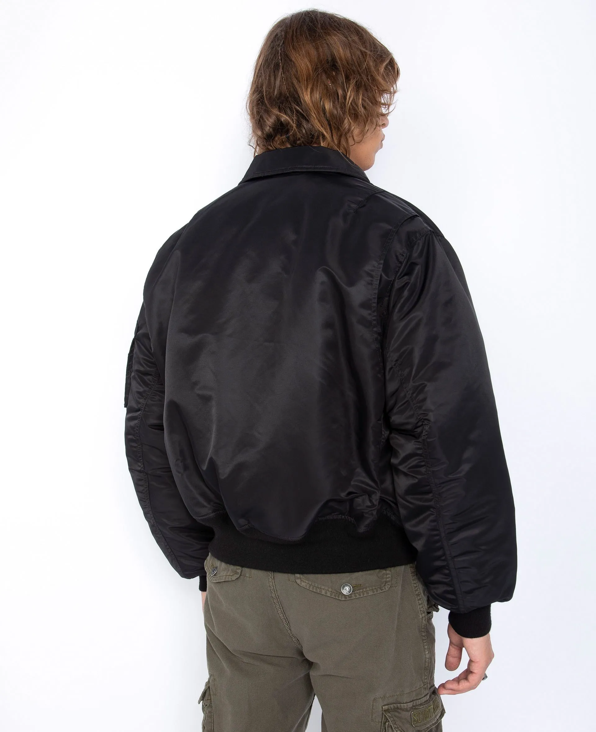 Bomber CWU coupe 90's en nylon recyclé