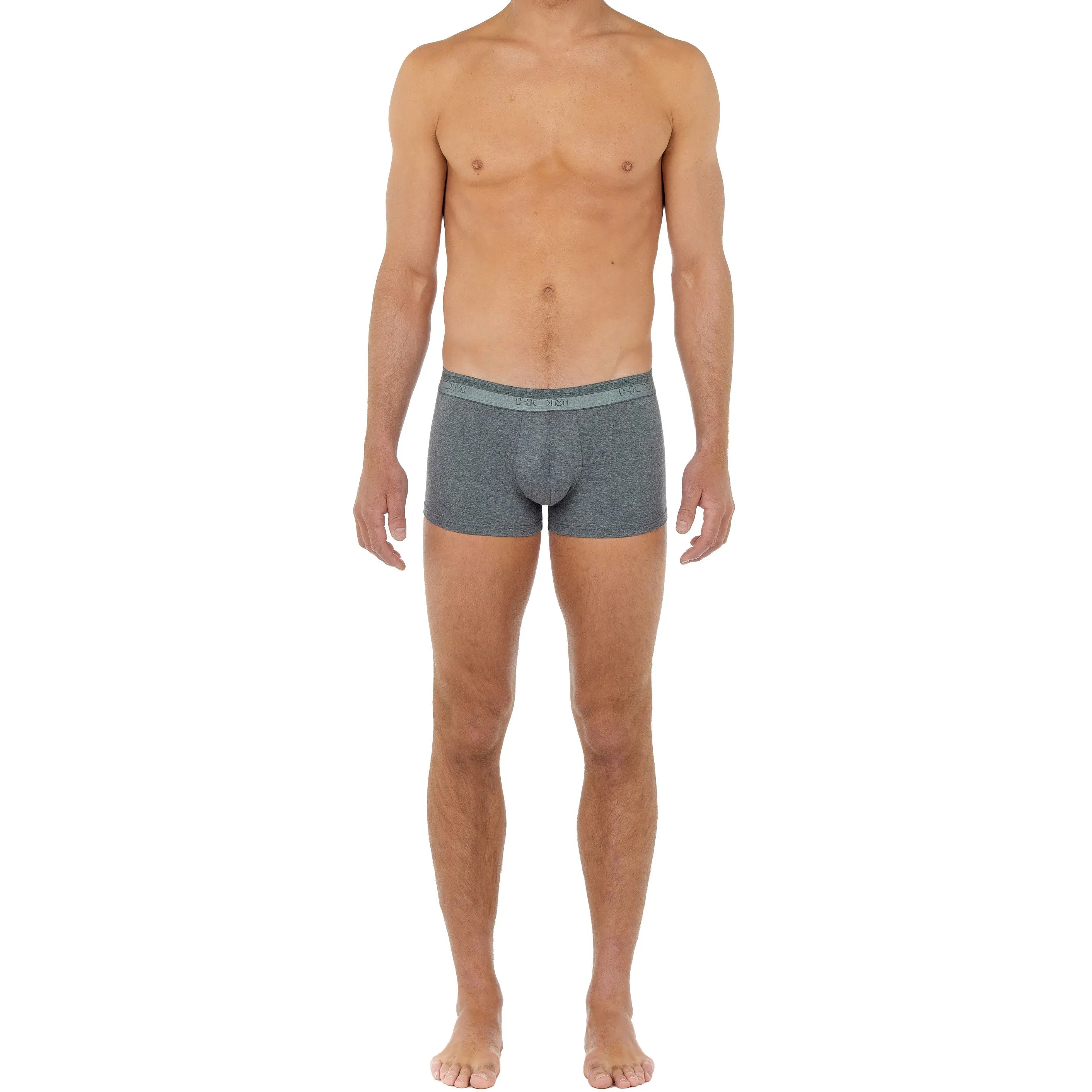 Boxer CLASSIC gris - HOM : vente shorty boxers homme HOM sur Homéose