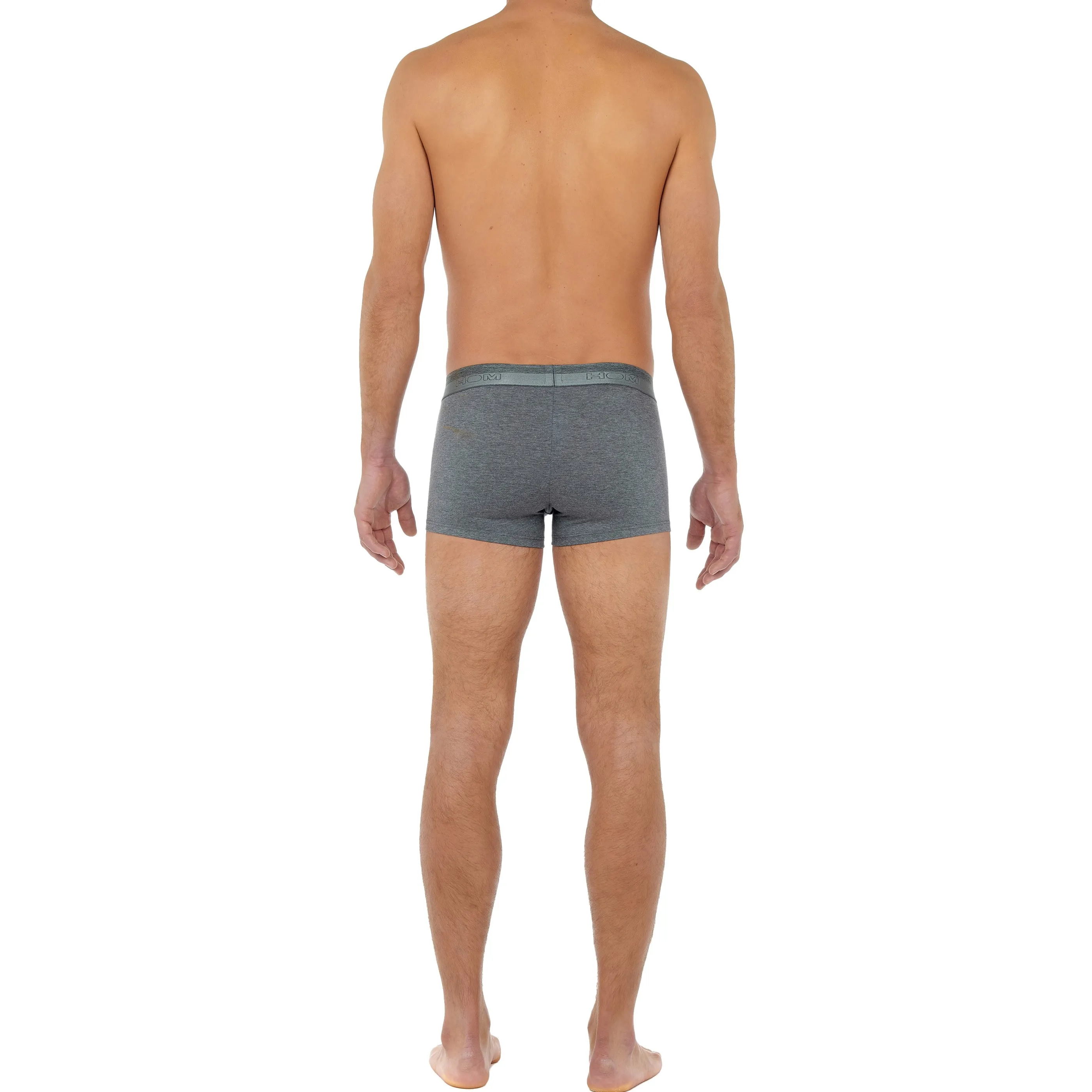 Boxer CLASSIC gris - HOM : vente shorty boxers homme HOM sur Homéose