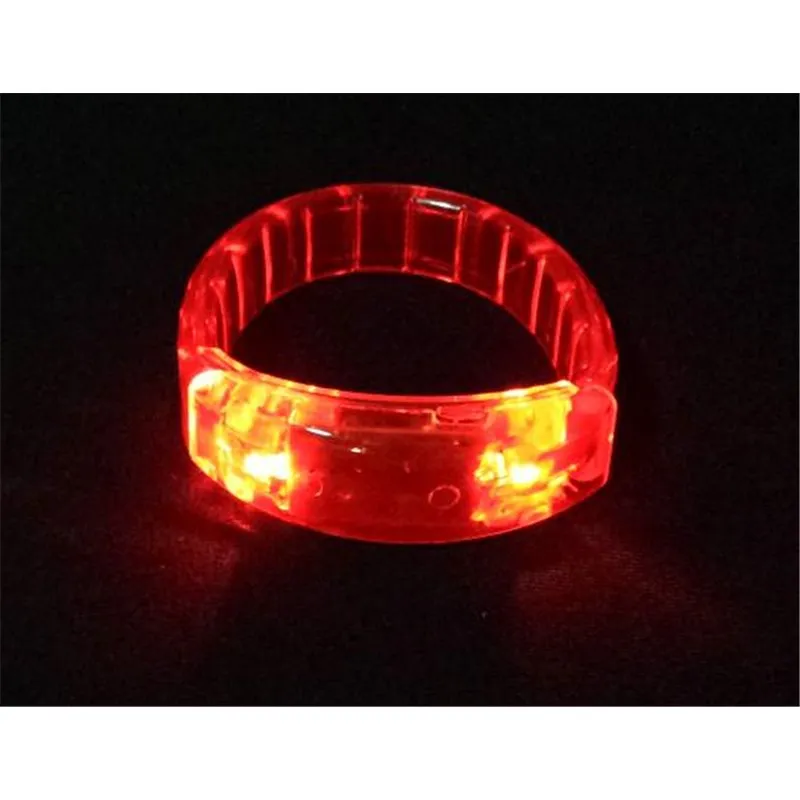 Bracelet Lumineux Plat aux Différentes Couleurs Accessoire de Fête 