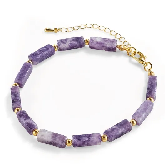 Bracelet pierre jade ou amethyste