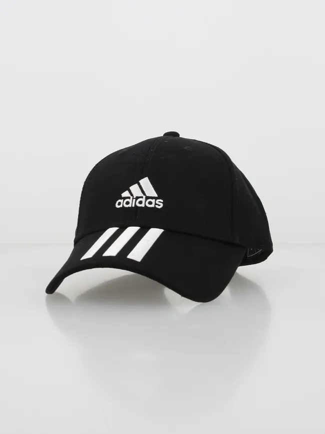 Casquette 3 stripes brodé noir - Adidas | wimod