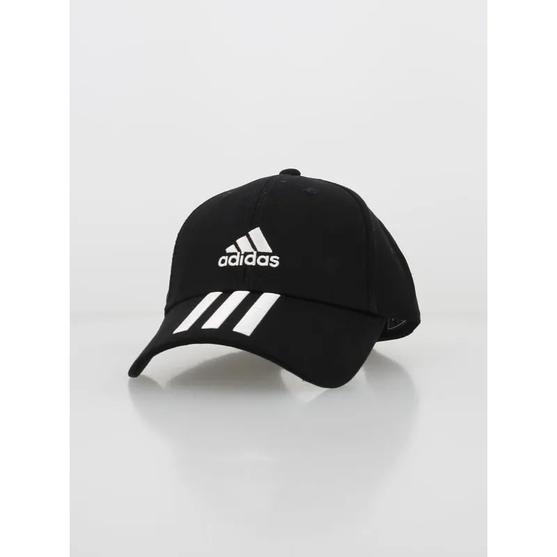 Casquette 3 stripes brodé noir - Adidas | wimod