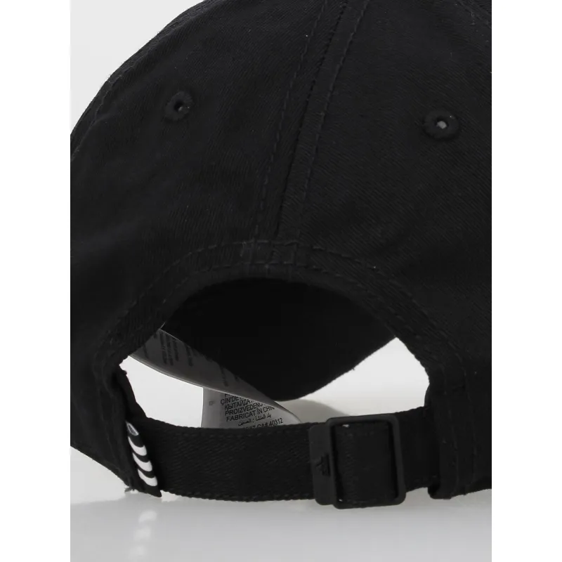 Casquette 3 stripes brodé noir - Adidas | wimod