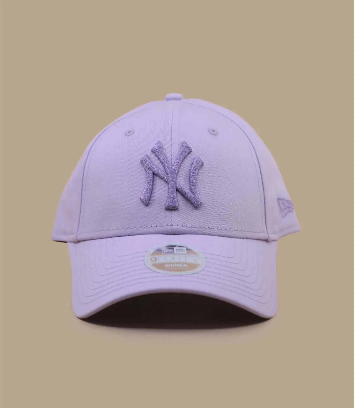 Casquette baseball femme NY violet - Casquette Wmn Mettalic Logo 9Forty NY purple New Era : Headict