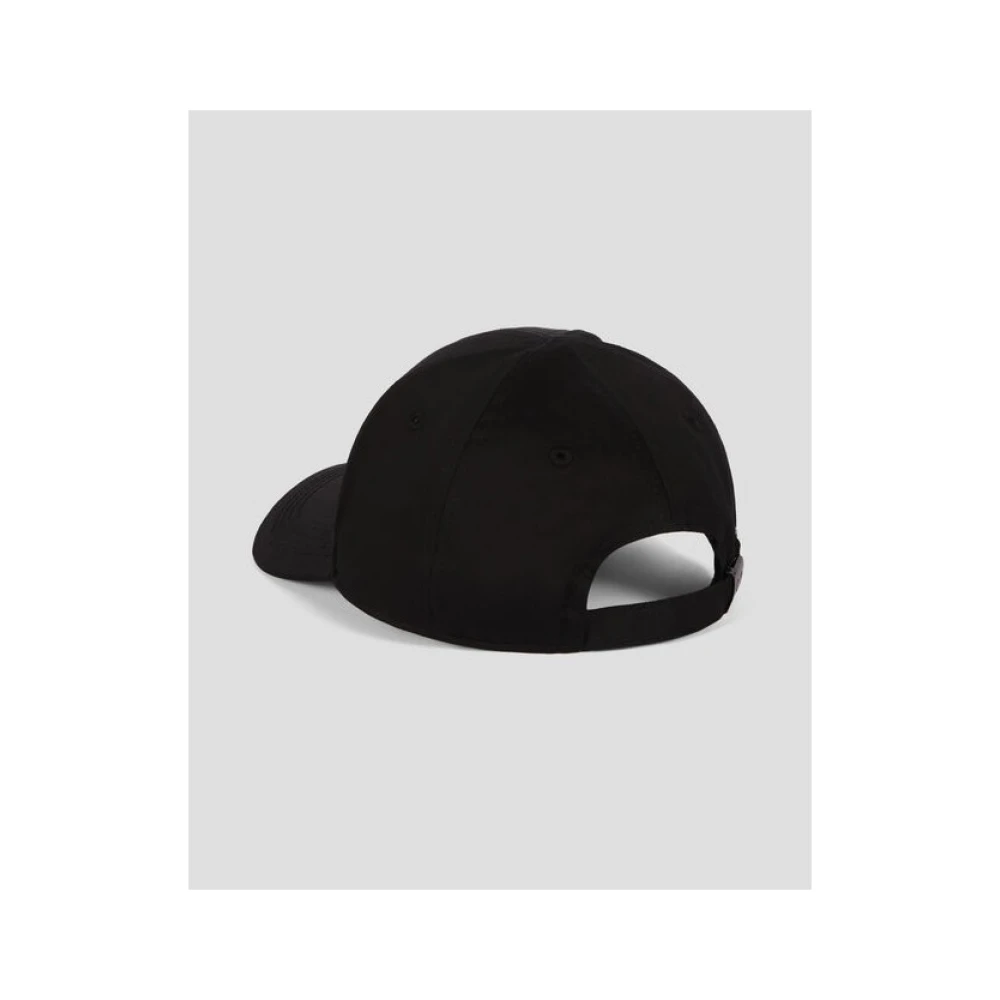 Casquette Brodee Noire pour Enfants - Visière Courbée