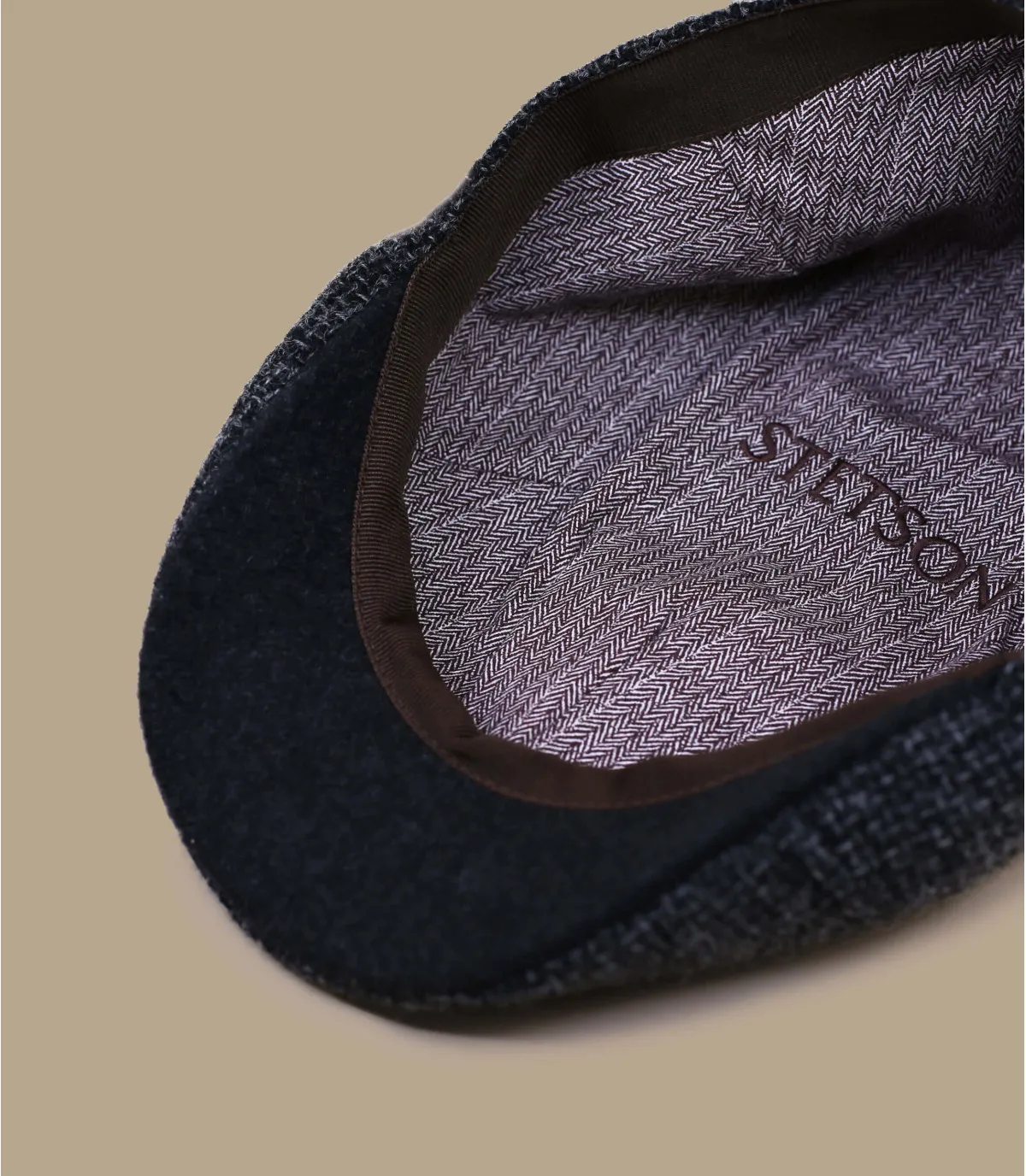 casquette duckbill grise Stetson - Texas Wool grey par Stetson : Headict