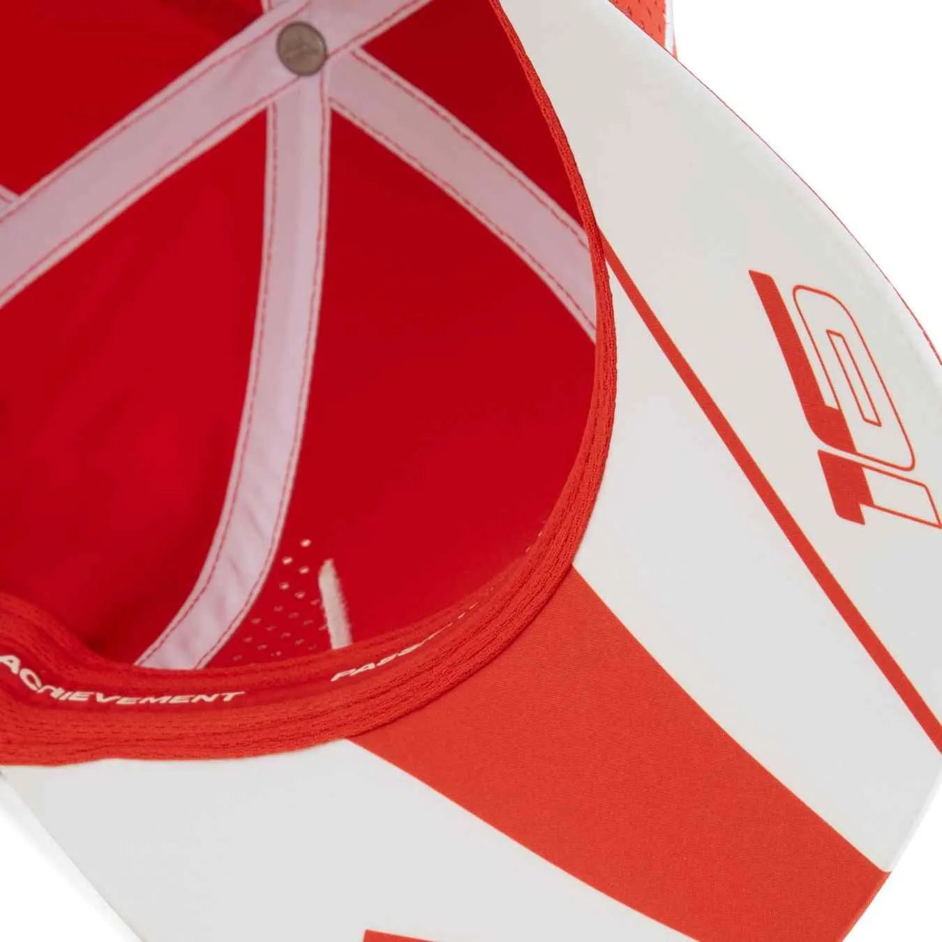 Casquette FERRARI F1 Charles Leclerc Rouge FER24_CAS_LEC