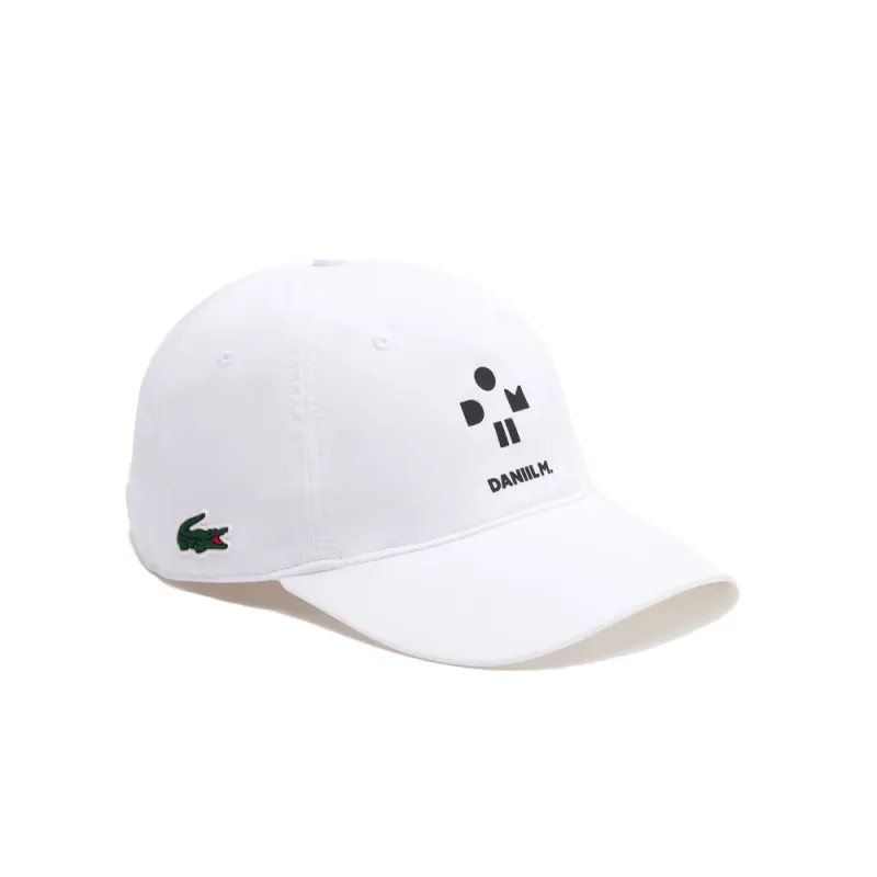 CASQUETTE LACOSTE TENNIS X DANIIL MEDVEDEV BLANCHE