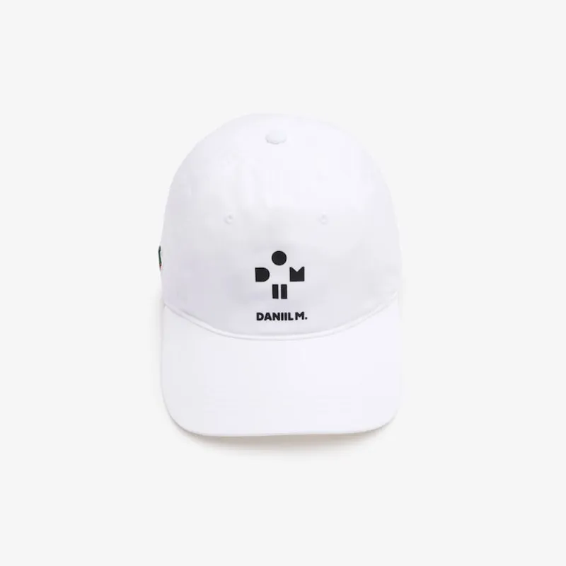 CASQUETTE LACOSTE TENNIS X DANIIL MEDVEDEV BLANCHE