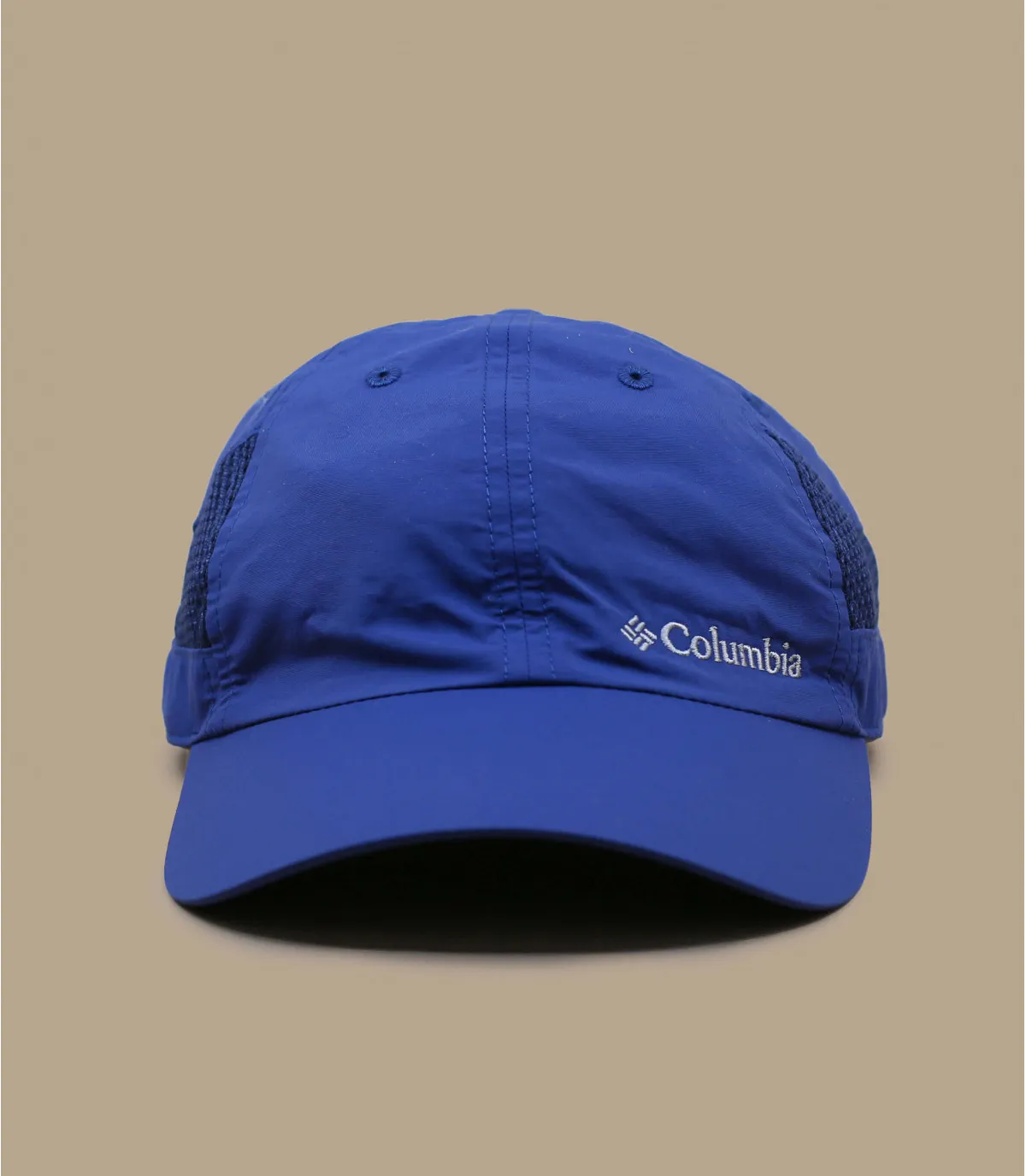 casquette technique bleu - Tech Shade carbon Columbia : Headict