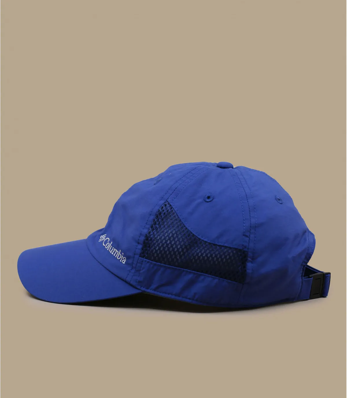 casquette technique bleu - Tech Shade carbon Columbia : Headict