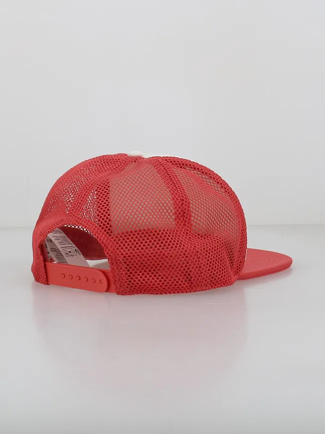 Casquette trucker imprimé logo ocre  - Lacoste | wimod