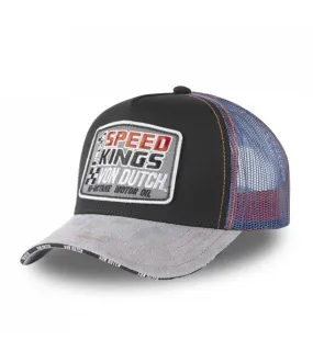 Casquette trucker SPEED grise et noire VON DUTCH