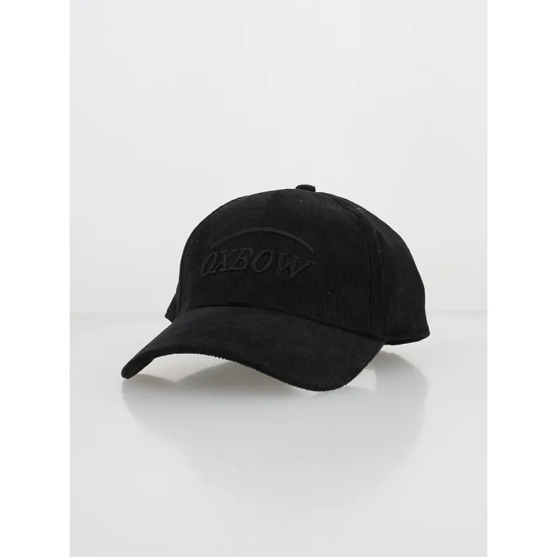 Casquette velours brodée evazi noir - Oxbow | wimod