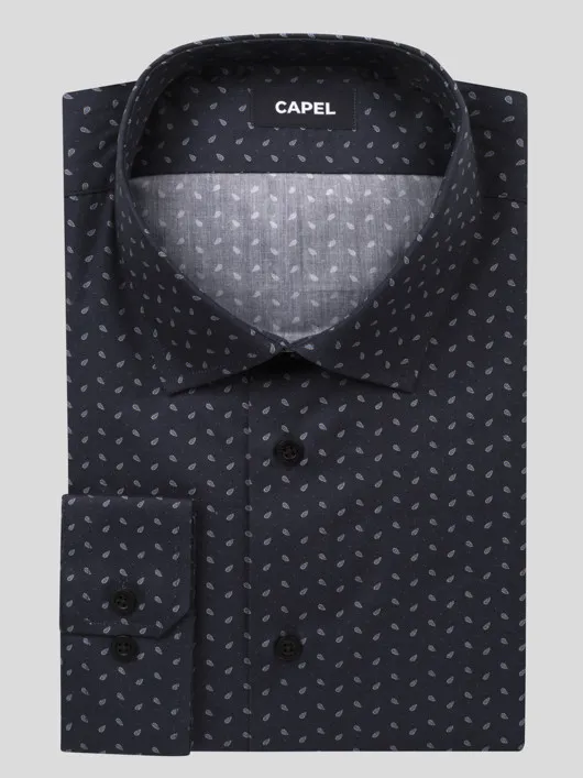 Chemise Max/leo Motifs Capel Grande Taille  homme grande taille - Capelstore