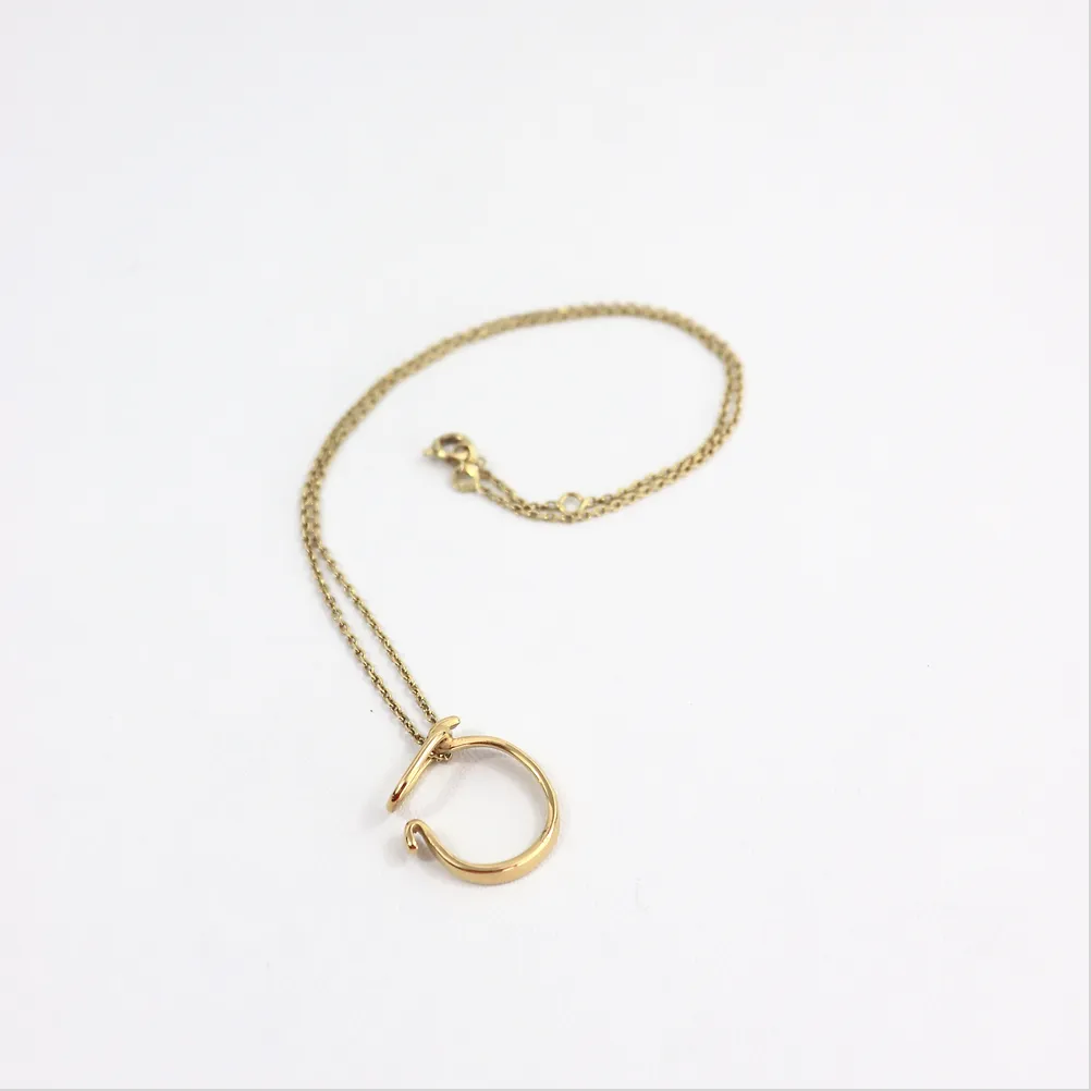 Collier bronze plaqué or 23k - Agnes – Label AÉ Paris