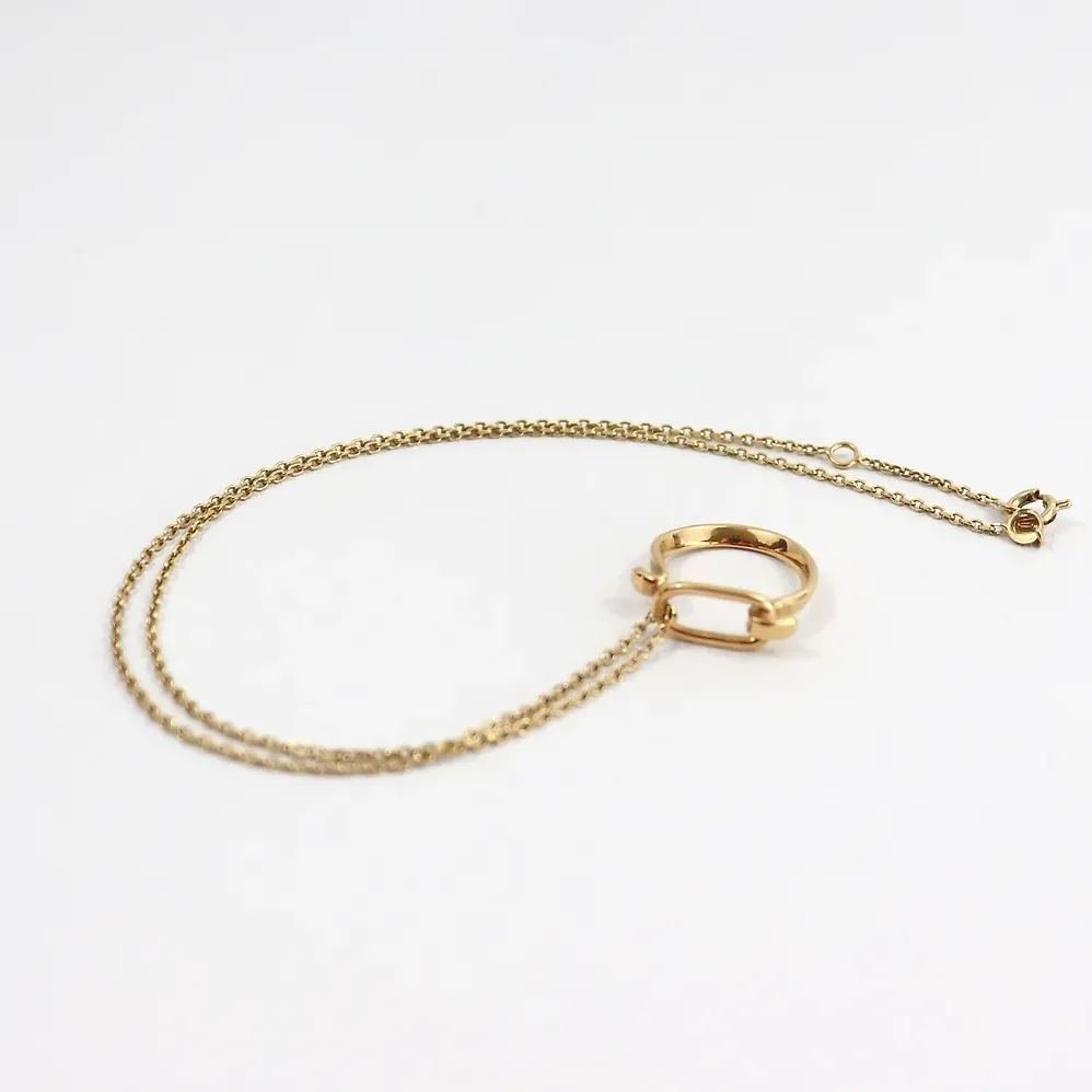 Collier bronze plaqué or 23k - Agnes – Label AÉ Paris