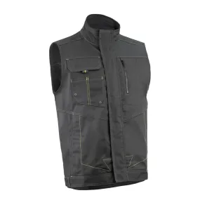 Coverguard - Gilet de travail sans manches gris vert BARVA