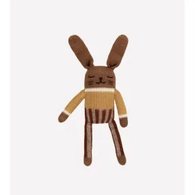 Doudou lapin Maillot sienne-Main sauvage