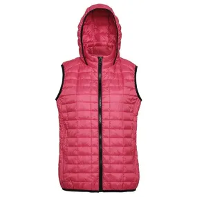 Doudoune gilet sans manches pour femme - TS24F - rouge 