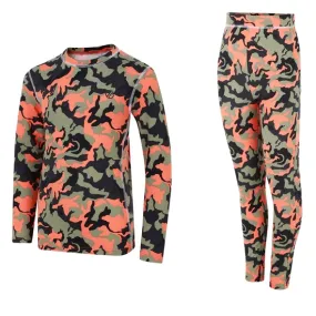 Ensemble de sous-vêtements Enfant Pow II | Camouflage Rouille