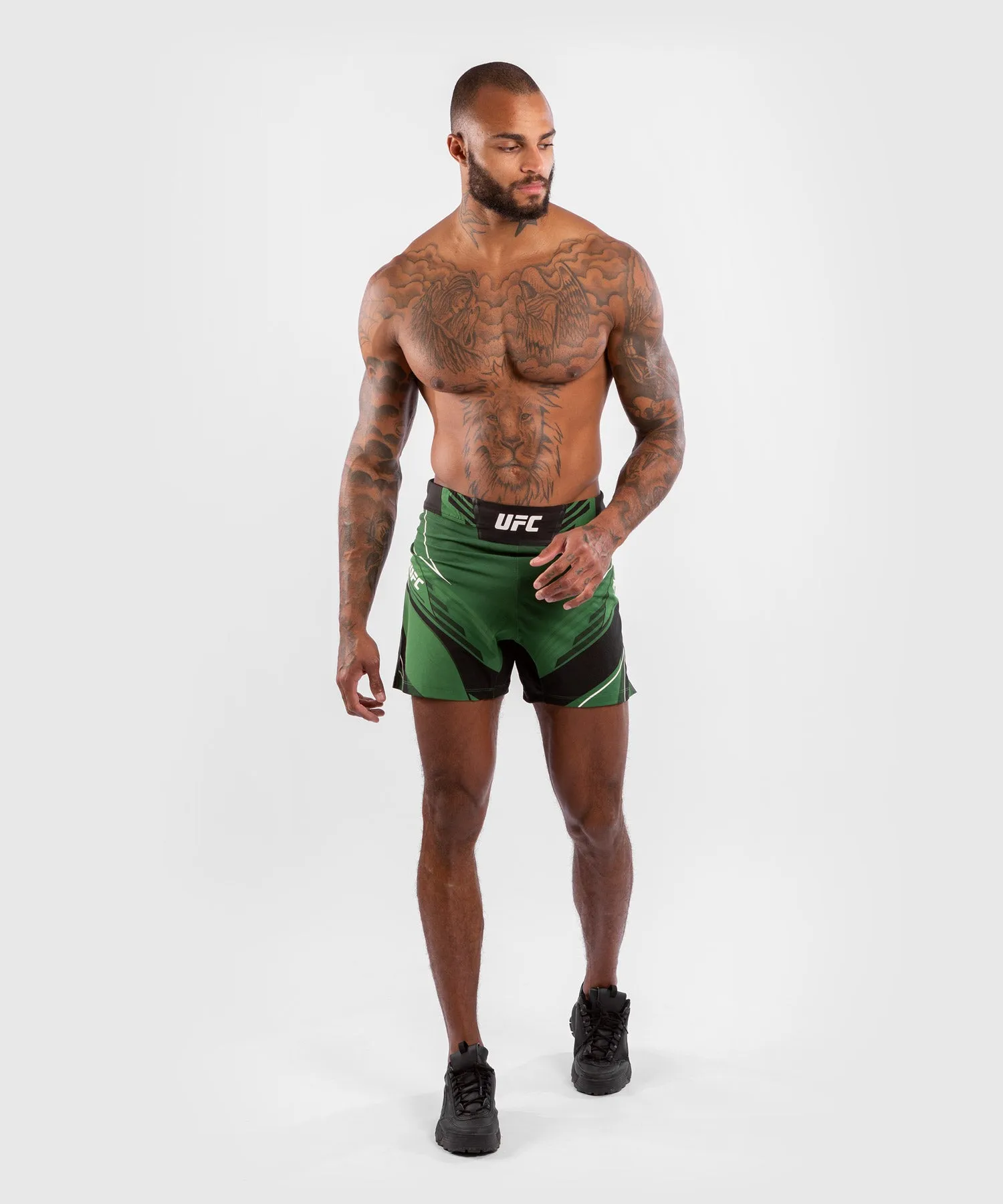 Fightshort Homme UFC Venum Authentic Fight Night - Coupe Courte - Vert