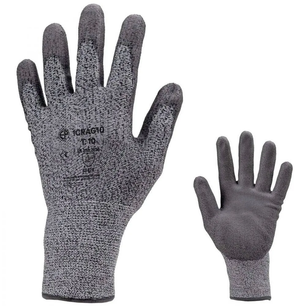 Gants anticoupure Nylon Eurotechnique 1CRAG (lot de 12 paires de gants)