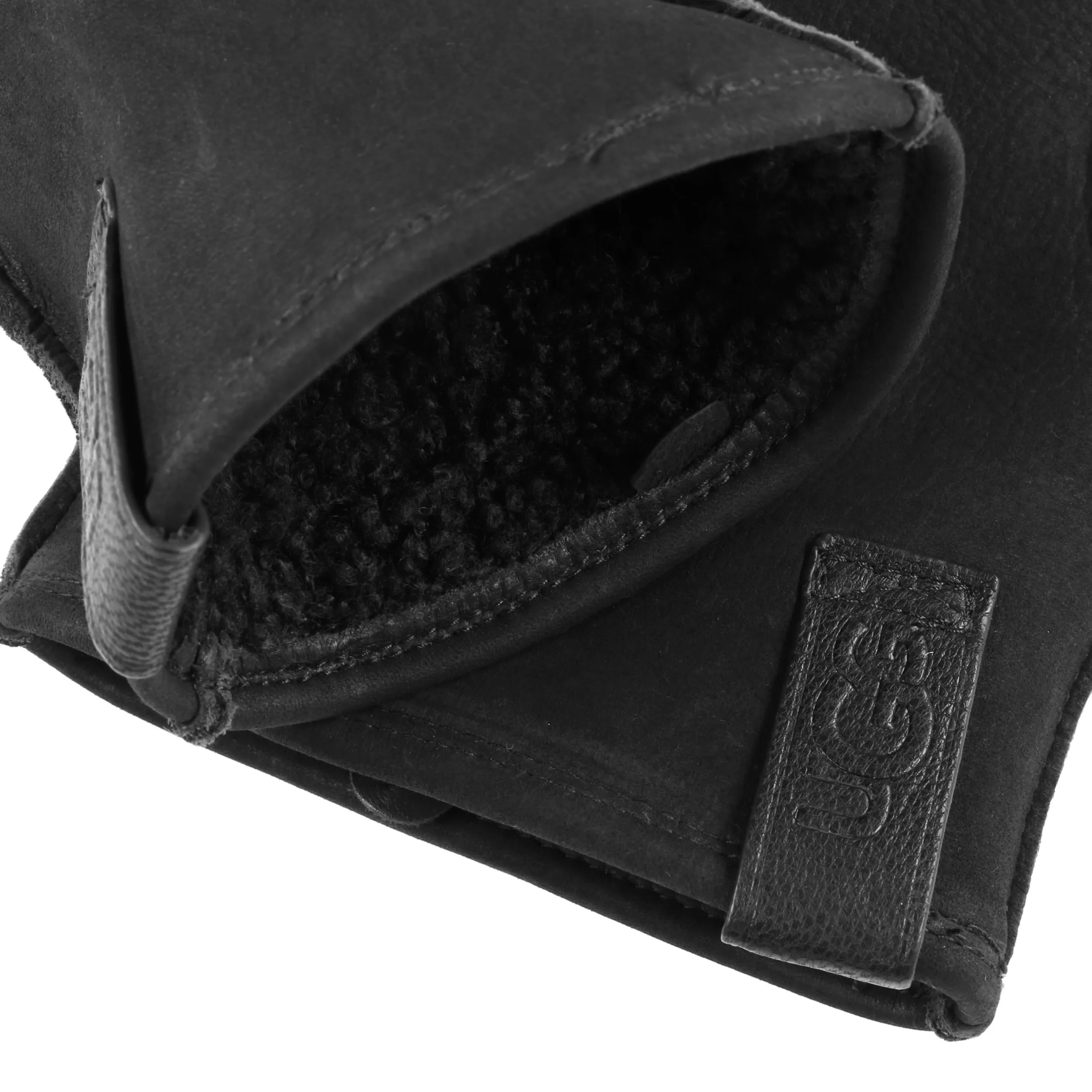 Gants en Cuir Clamshell Logo by UGG --> Chapeaux, casquettes & bonnets en ligne ▷ Chapeaushop