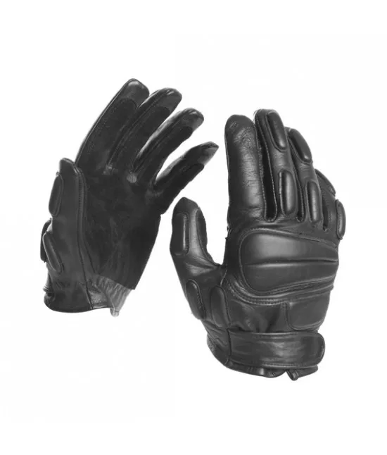 GANTS INTERVENTION - CUIR NOIR