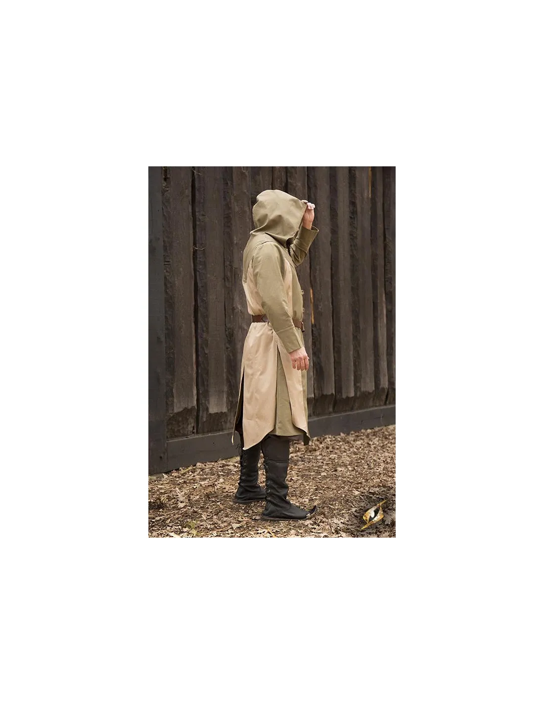 Gilet Altair Bicolore en Beige Désert ⚔️ Boutique Épées