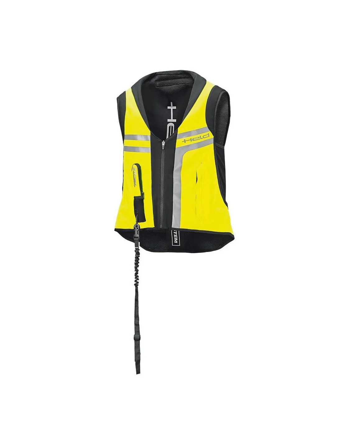 Gilet de protection gonflable Held Air Vest II ref_hel6894-noir-jaune fluorescent