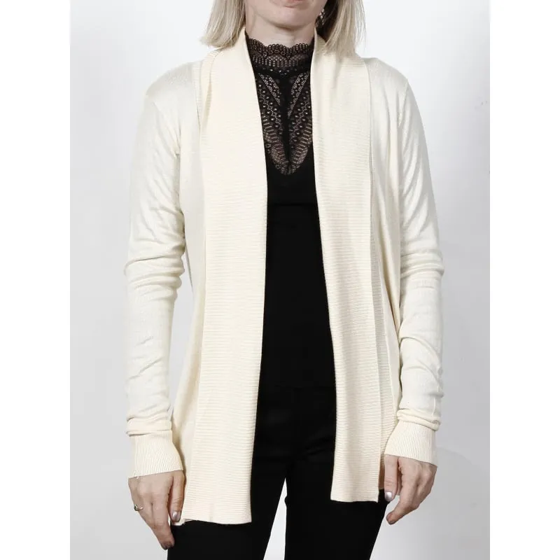 Gilet manches longues flavie henley beige femme - Guess | wimod