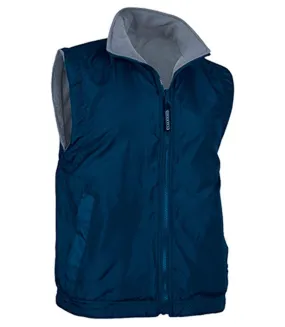 Gilet réversible - Bodywarmer - Homme - ASPEN - bleu marine et gris