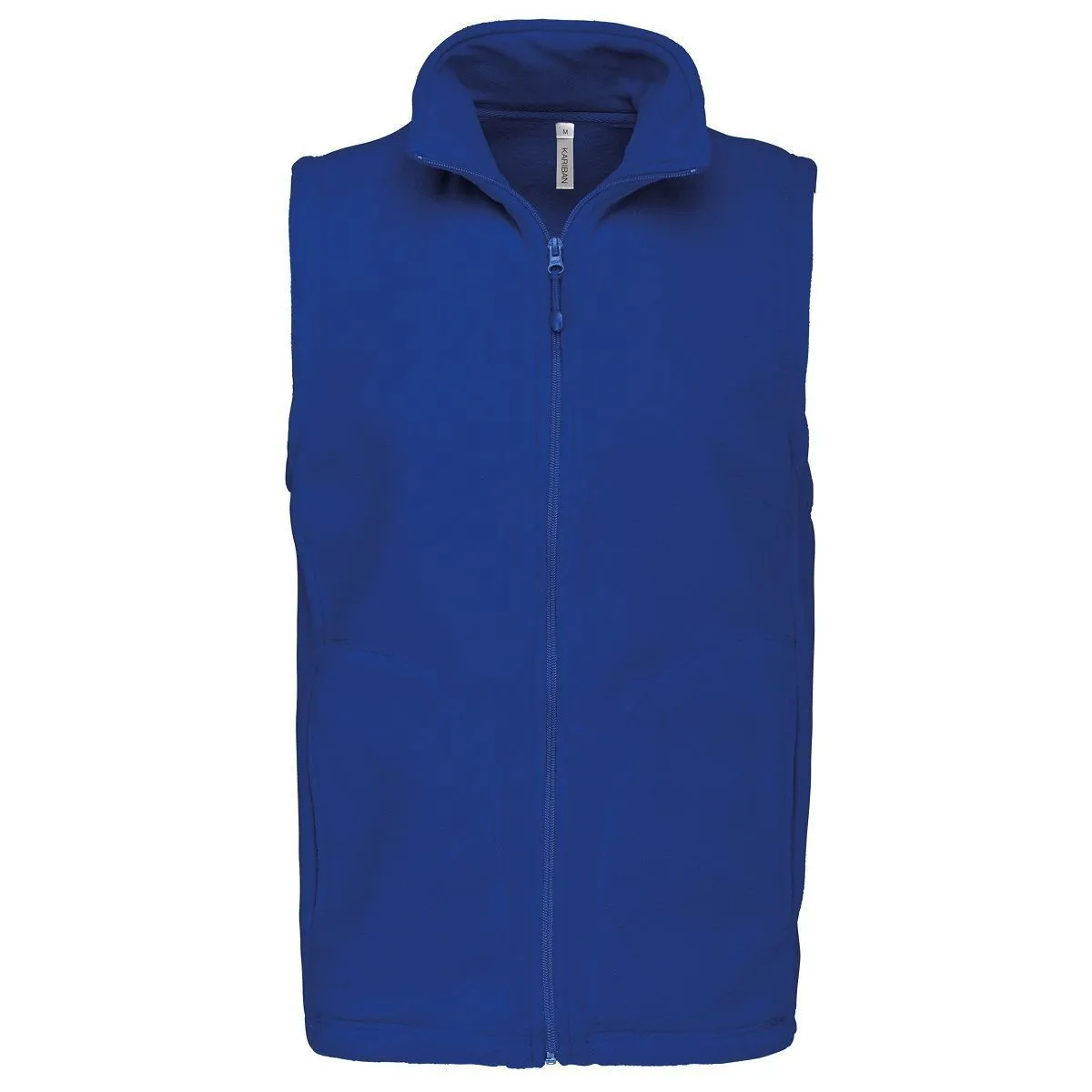 Gilet sans manches micro polaire homme - K913 - bleu roi 