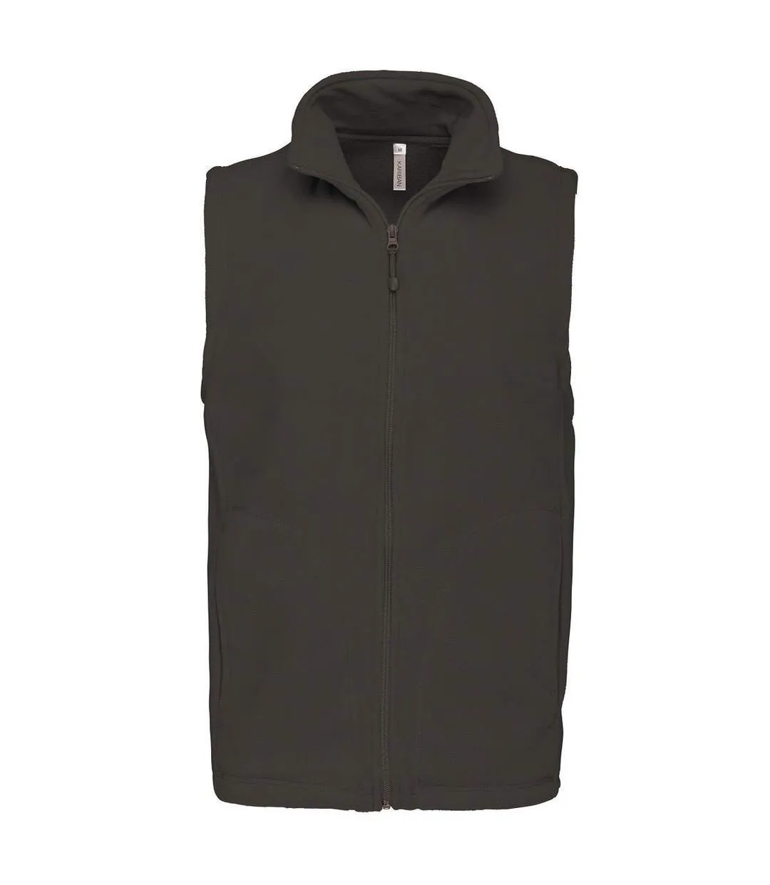 Gilet sans manches micro polaire homme - K913 - gris foncé