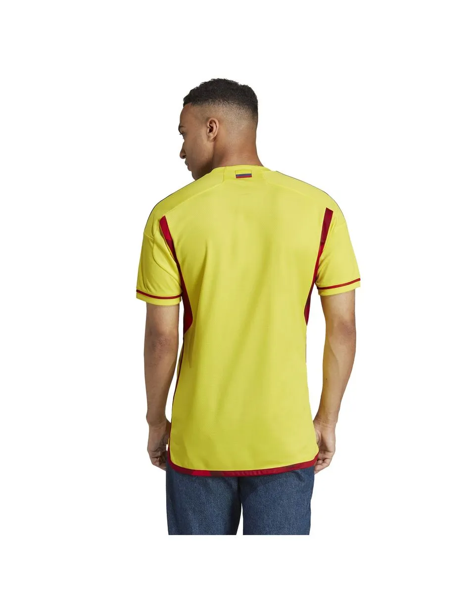 Homme MAILLOT COLOMBIE DOMICILE ADULTE Jaune