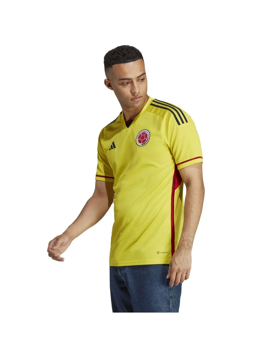 Homme MAILLOT COLOMBIE DOMICILE ADULTE Jaune