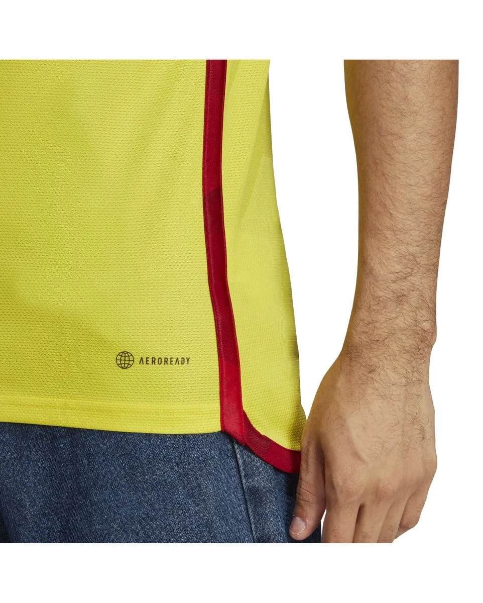 Homme MAILLOT COLOMBIE DOMICILE ADULTE Jaune